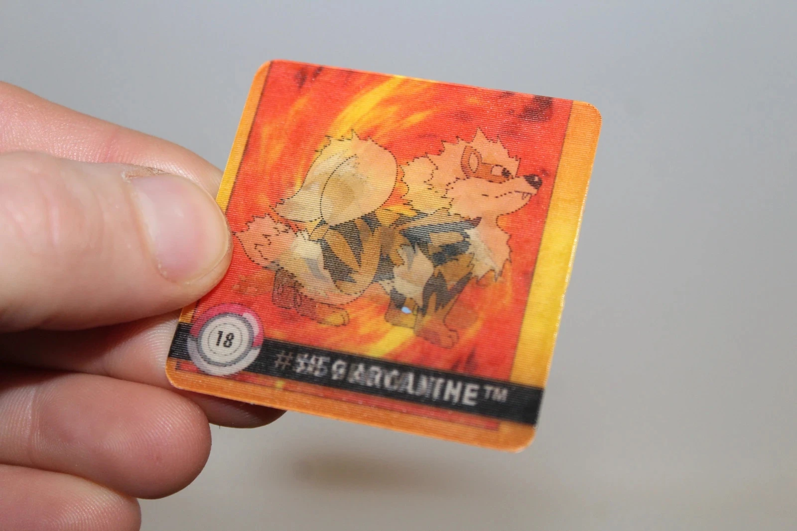 Carte Action Flipz Arcanin / Caninos - Pokémon 18